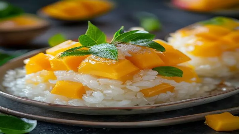 Hình ảnh điểm đến du lịch Thai Desserts You Must Try: Mango Sticky Rice and Beyond